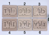 Custom Father’s Day Plaque DIY Paint Kit