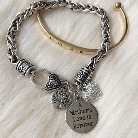A Mother's Love is Forever Bracelet