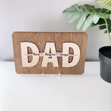 Custom Father’s Day Kid’s Name Sign