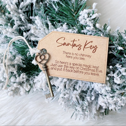 Santa’s Magic Key Keepsake Christmas Ornament