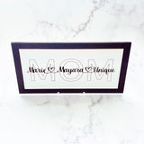 Personalized Mom Display Picture Frame - Custom Mother’s Day Engraved Gift