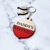 Daddy’s Keepers Bobber Keychain