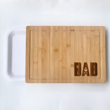 Dad Themed Bamboo Cutting Board