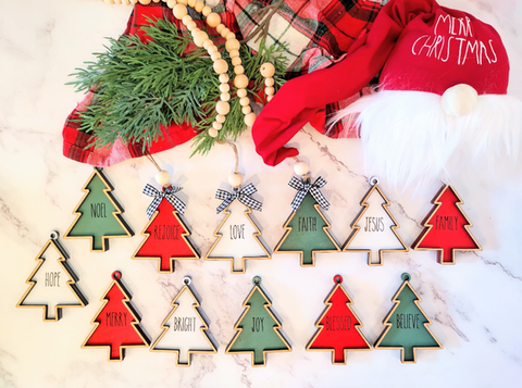 Christmas Tree Keepsake Ornaments